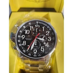 Invicta I-Force Men's Watch - 46mm, Steel (24898) - Lefty - Wear on right wrist